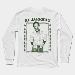 Al Jarreau / Vintage Style Fan Design Long Sleeve T-Shirt